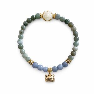 Style 29 | Jade Stretchy Money Cat Bracelets